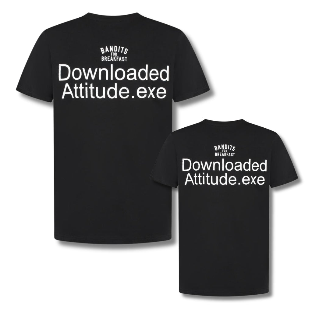 Downloaded, Zwart, Vader en Zoon T-shirt