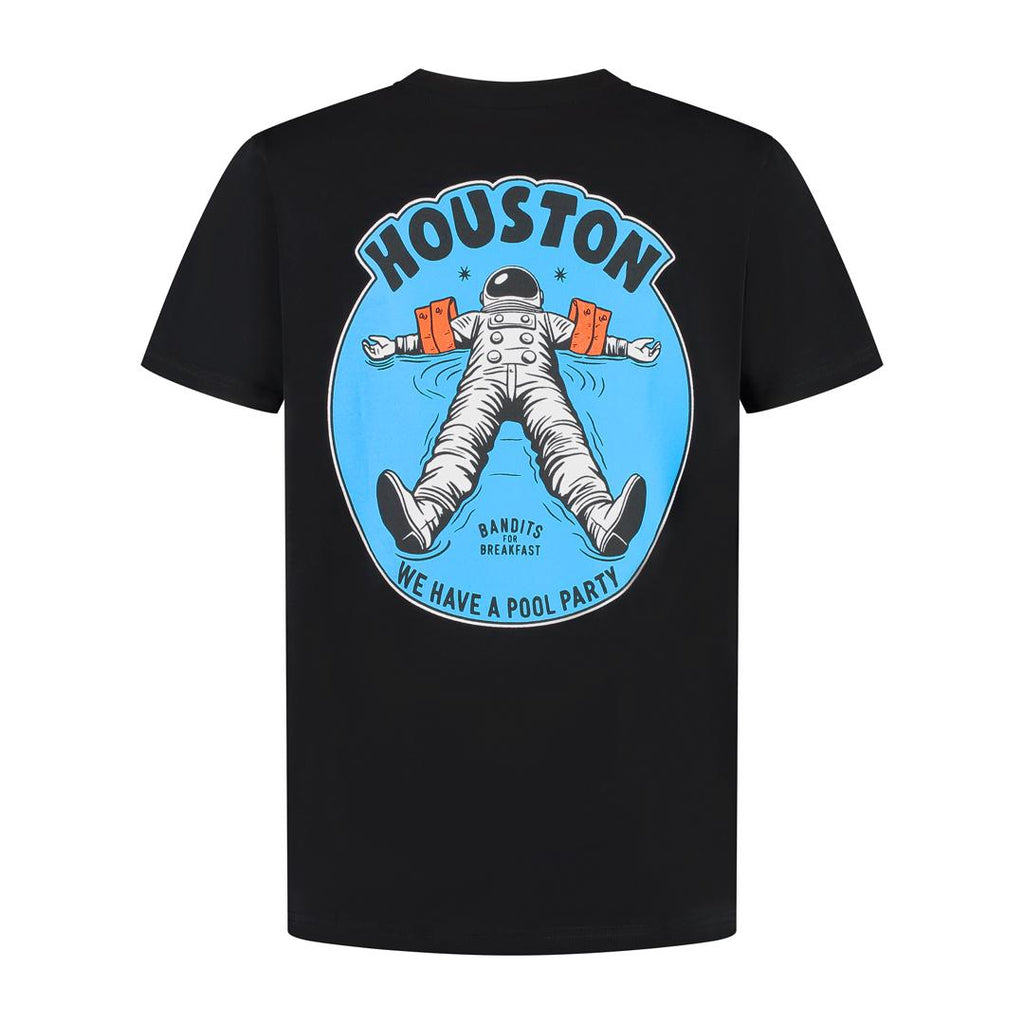 Houston, Zwart, T-shirt Jongens